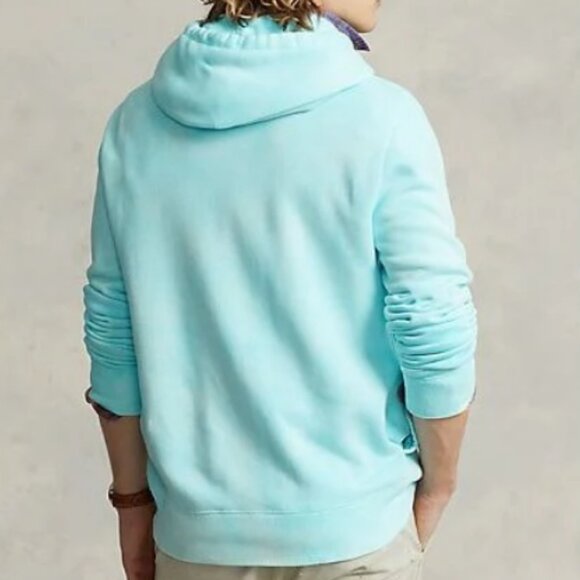 Ralph Lauren Tie Dye Preppy Fishing Bear Hooded Sweatshirt Retails $198 NWT - Picture 2 of 9